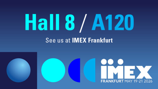 See us at IMEX Frankfurt, Hall 8 / A120