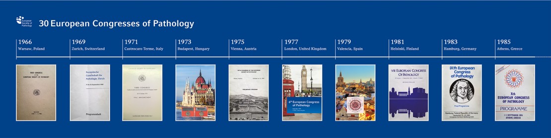 30 European Congresses of Pathology (1966-1985) 30 European Congresses of Pathology (1966-1985)